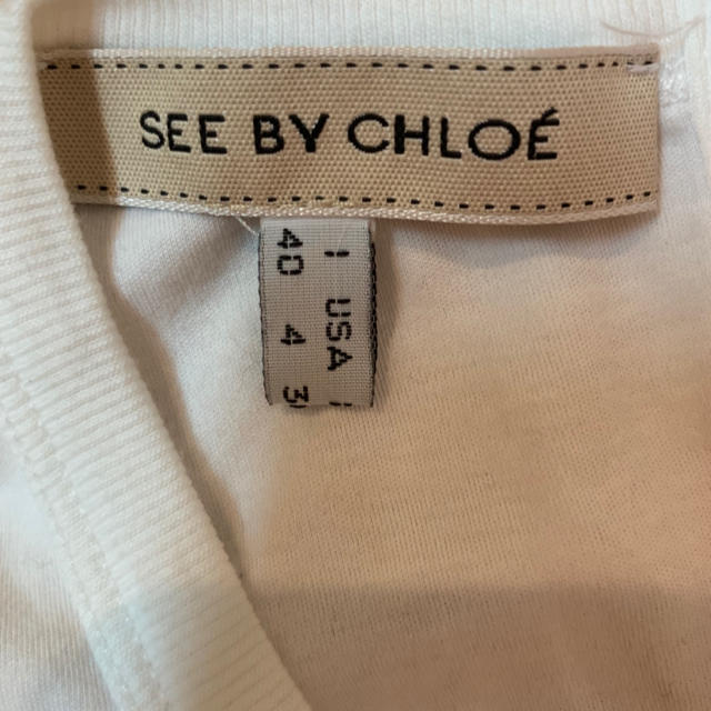 SEE BY CHLOE(シーバイクロエ)のシーバイクロエ Tシャツ レディースのトップス(シャツ/ブラウス(半袖/袖なし))の商品写真