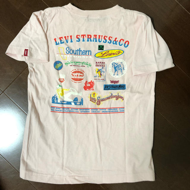 Levi's(リーバイス)のリーバイス ヴィンテージ風 バックプリント Tシャツ 激レア レディースのトップス(Tシャツ(半袖/袖なし))の商品写真