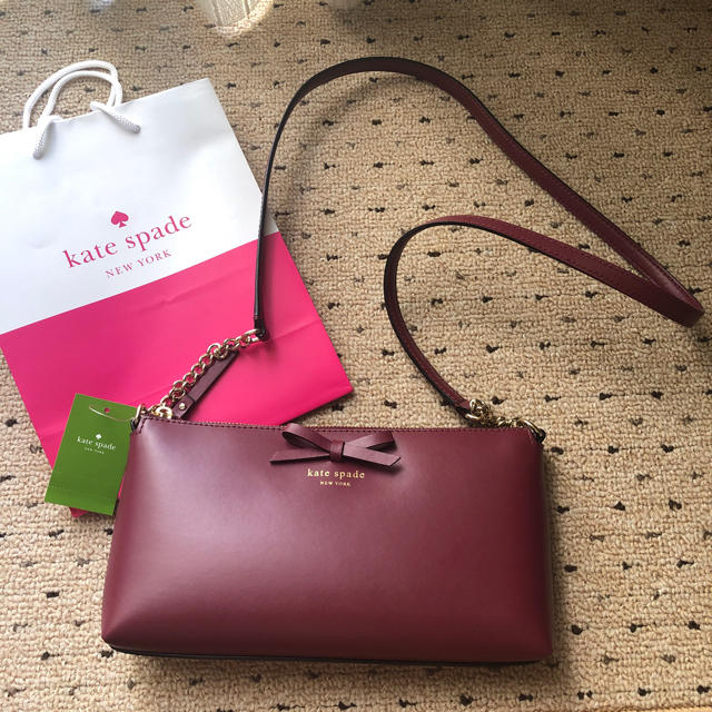 大幅値下げ katespade  ケイトスペード ボルドーショルダーバッグ新品