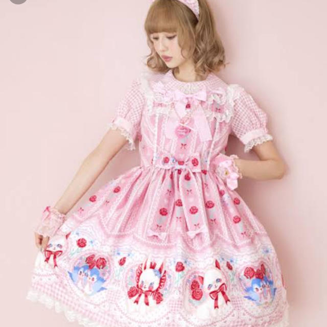 angelic pretty Be My Valentineカチューシャロリィタ