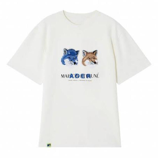 メゾンキツネ(MAISON KITSUNE')のSサイズ maison  kitsune ader error Tシャツ(Tシャツ/カットソー(半袖/袖なし))