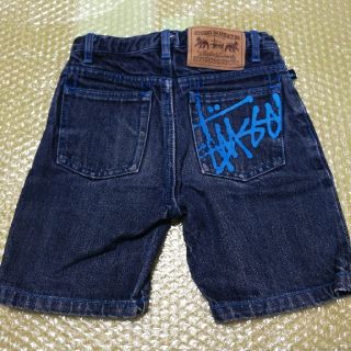 ステューシー(STUSSY)の【gam様専用】STUSSY　キッズ　デニム　半ズボン(パンツ/スパッツ)