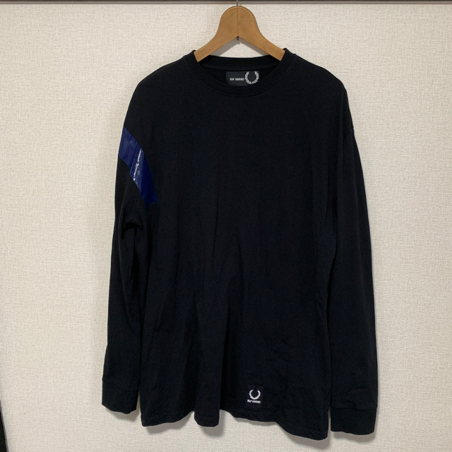 RAF SIMONS(ラフシモンズ)のFRED PERRY RAF SIMONS L/S TEE ロンT 42 メンズのトップス(Tシャツ/カットソー(七分/長袖))の商品写真