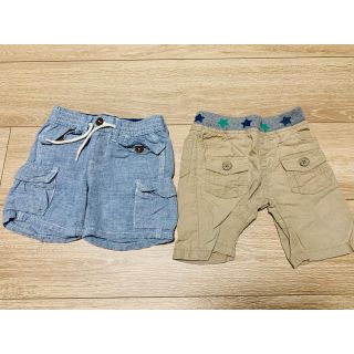 ギャップ(GAP)の80センチ パンツ 2枚セット(パンツ)