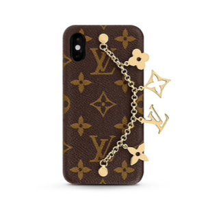 ルイヴィトン(LOUIS VUITTON)のLV🖤IPHONE・バンパー XS(iPhoneケース)