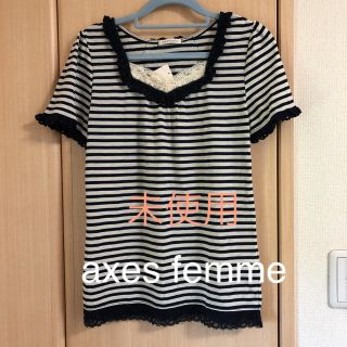 アクシーズファム(axes femme)のaxes  femｍeカットソー(シャツ/ブラウス(半袖/袖なし))