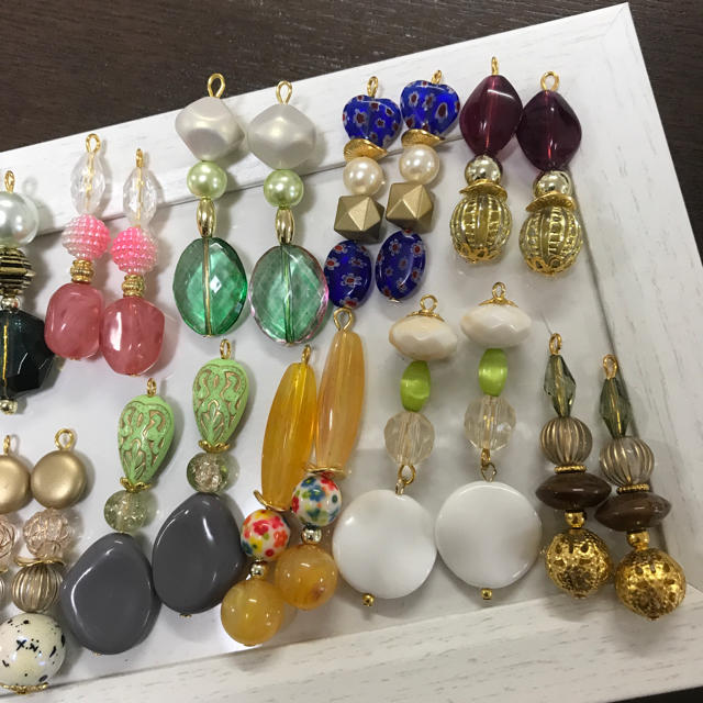 ROSE BUD(ローズバッド)のハンドメイド ピアス 10点セット まとめ売り 超特価♡ [☆38]♡ ハンドメイドのアクセサリー(ピアス)の商品写真