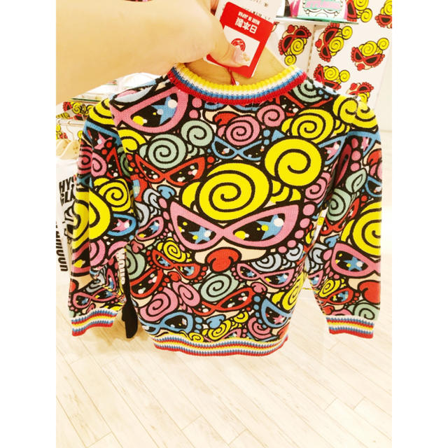 HYSTERIC MINI(ヒステリックミニ)のヒスミニ ニトヒスミニ  キッズ/ベビー/マタニティのキッズ服女の子用(90cm~)(ニット)の商品写真