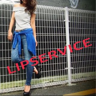 リップサービス(LIP SERVICE)のLIP SERVICE♡オフショル♡INGNI リエンダ デュラス EGOIST(カットソー(半袖/袖なし))