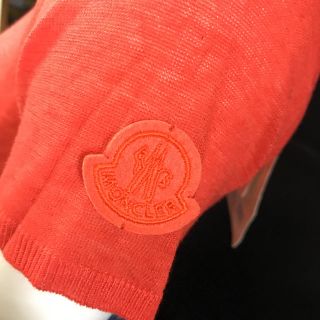 モンクレール(MONCLER)のMONCLER●未使用●エルメスオレンジの可愛いカシミアニット●(ニット/セーター)