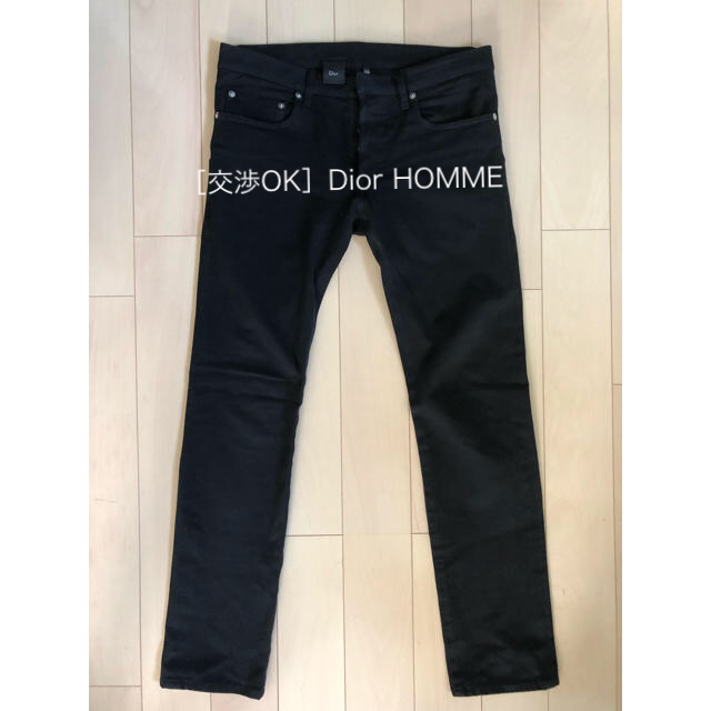 DIOR HOMME(ディオールオム)の［交渉OK］Dior HOMME ディオールオム スキニーパンツ （黒） メンズのパンツ(デニム/ジーンズ)の商品写真