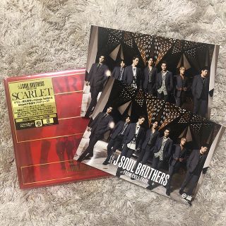 サンダイメジェイソウルブラザーズ(三代目 J Soul Brothers)のscarlet  CD(ポップス/ロック(邦楽))