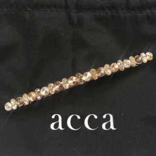 アッカ(acca)の新品未使用 acca ベリーバレッタ(バレッタ/ヘアクリップ)