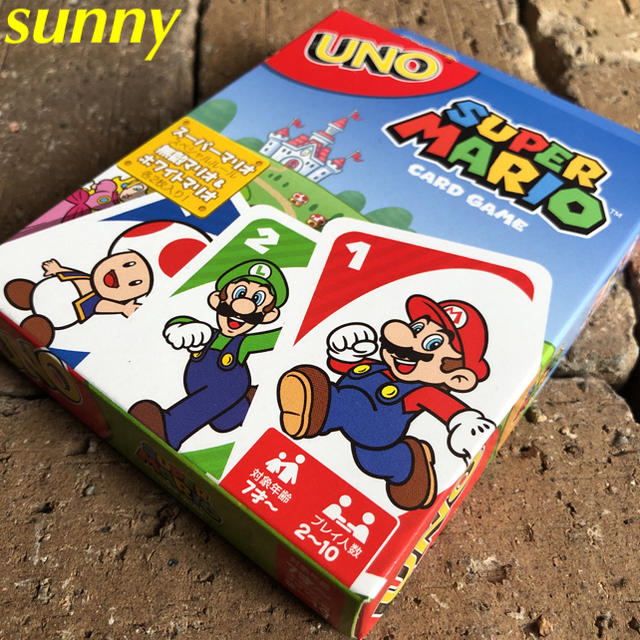 UNO  カードゲーム  スーパーマリオ   新品 エンタメ/ホビーのテーブルゲーム/ホビー(トランプ/UNO)の商品写真