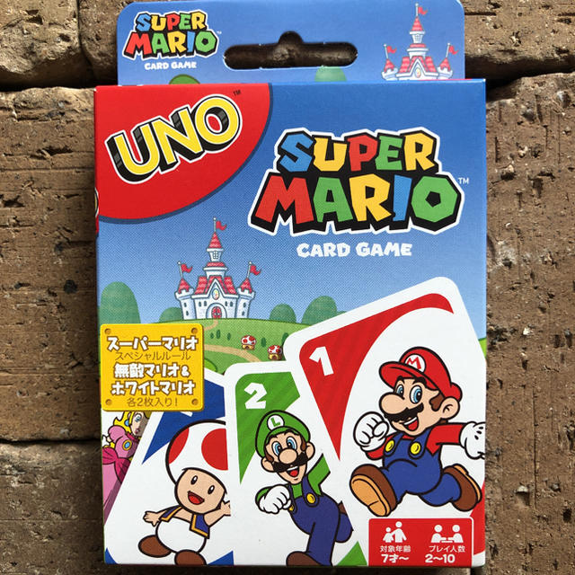 UNO  カードゲーム  スーパーマリオ   新品 エンタメ/ホビーのテーブルゲーム/ホビー(トランプ/UNO)の商品写真