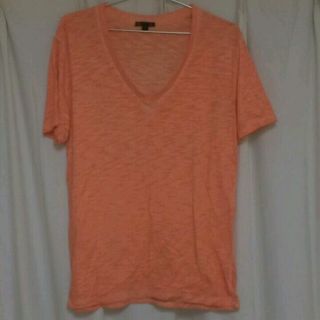 ギャップ(GAP)のGap Vネック orange M(Tシャツ/カットソー(半袖/袖なし))