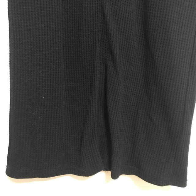 RETRO GIRL(レトロガール)のレトロガール 黒ワッフルスカート レディースのスカート(ロングスカート)の商品写真