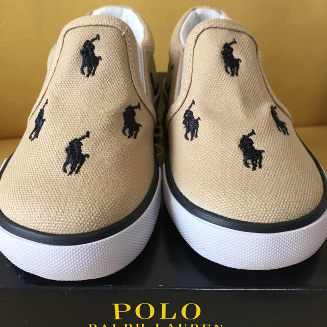 Ralph Lauren(ラルフローレン)の※ACO♡様専用です。ラルフローレンキッズスニーカー キッズ/ベビー/マタニティのキッズ靴/シューズ(15cm~)(スニーカー)の商品写真