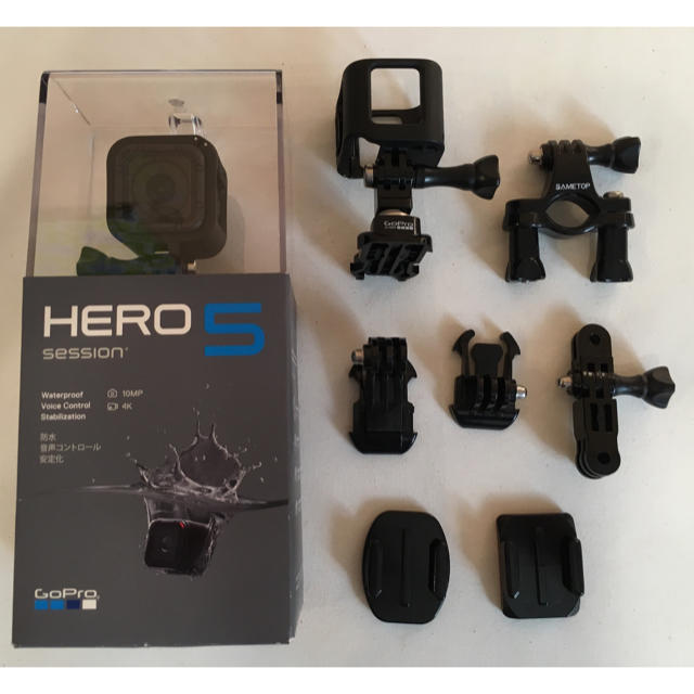go pro hero 5 session 32GB SDカード付きビデオカメラ