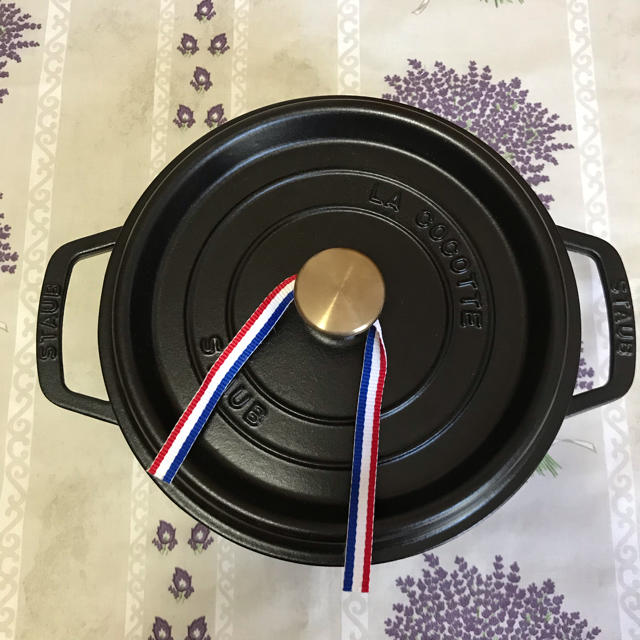 STAUB ラウンド ココット 22cm 新品