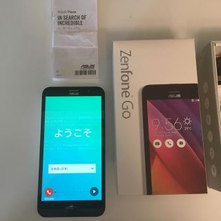 エイスース(ASUS)のZenfone Go リセット済(スマートフォン本体)