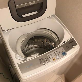 HITACHI 全自動洗濯機 5kg 2011年製の通販 by あり's shop｜ラクマ