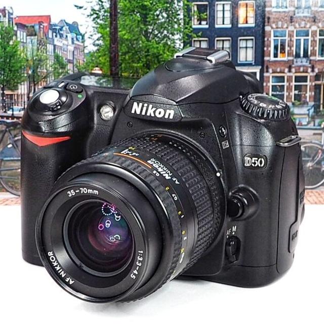 ️初心者おススメ ️アイフォン転送可能 ️Nikon ニコン D50の通販 by Sunflower☆Camera♪｜ラクマ