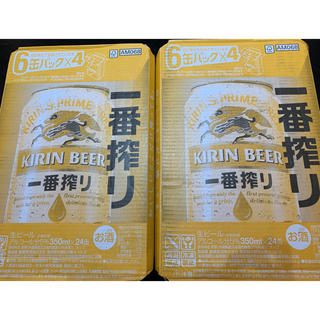 キリン(キリン)のキリン一番搾り 350ml×24本 2ケース(ビール)