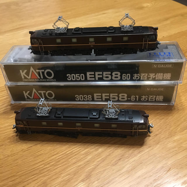 KATO` - KATO 3038 EF58-61お召機、3050 EF58-60予備機セットの通販 by