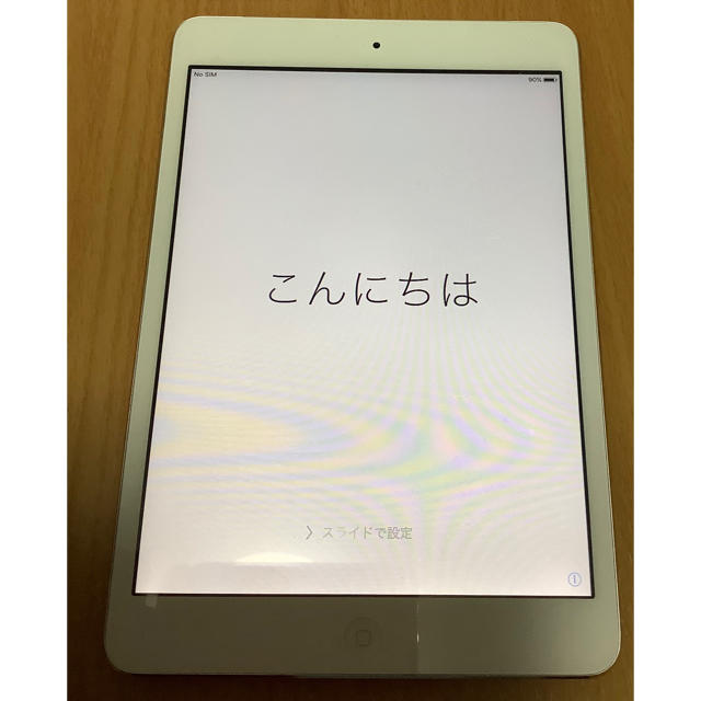 iPad(アイパッド)のMD543J/A iPadmini wifi cellular 16G ホワイト スマホ/家電/カメラのPC/タブレット(タブレット)の商品写真
