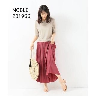 ノーブル(Noble)の《今季》NOBLE  麻混クルーネックプルオーバー(ニット/セーター)