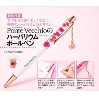 ポンテヴェキオ(Ponte Vecchio)の

美人百花 2019年 1月号付録
ハーバリウム ボールペン(ペン/マーカー)