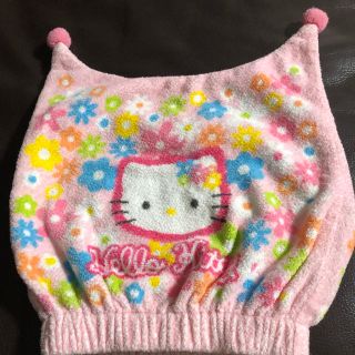 ハローキティ(ハローキティ)のHELLO KITTYタオルキャップ(タオル/バス用品)