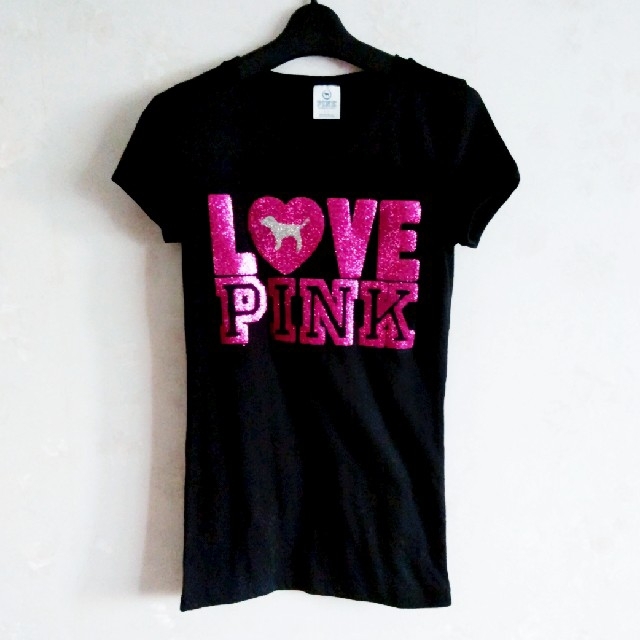 Victoria's Secret(ヴィクトリアズシークレット)のヴィクトリアシークレットpinkTｼｬﾂ レディースのトップス(Tシャツ(半袖/袖なし))の商品写真