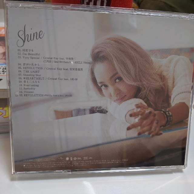 Crystal Kay　『Shine』 エンタメ/ホビーのCD(ポップス/ロック(邦楽))の商品写真