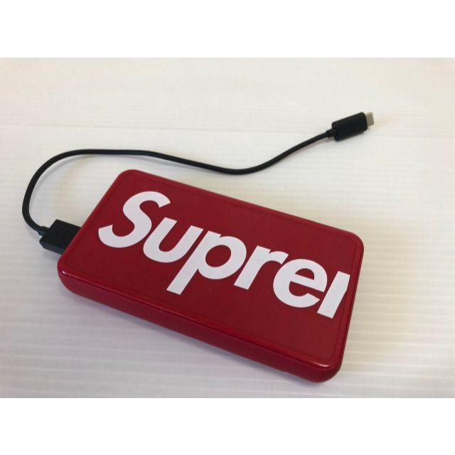 Supreme(シュプリーム)の19SS Supreme Mophie wireless XL バッテリー スマホ/家電/カメラのスマートフォン/携帯電話(バッテリー/充電器)の商品写真