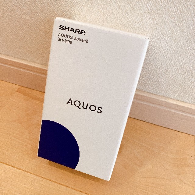 SHAHP AQUOS sense2 SH-M08ホワイトシルバー SIMフリー ...