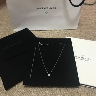 デビアス(DE BEERS)のFOREVERMARK ダイヤモンドネックレス(ネックレス)