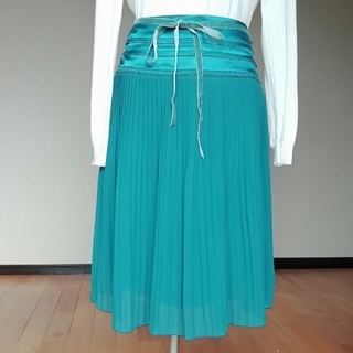 ロペピクニック(Rope' Picnic)のロペピクニック
緑のプリーツスカート(ひざ丈スカート)