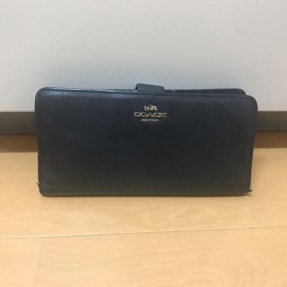 コーチ(COACH)のCoach 長財布 黒(財布)