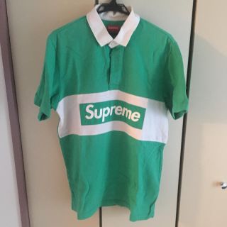 シュプリーム(Supreme)のsupreme ラガーシャツ(ポロシャツ)