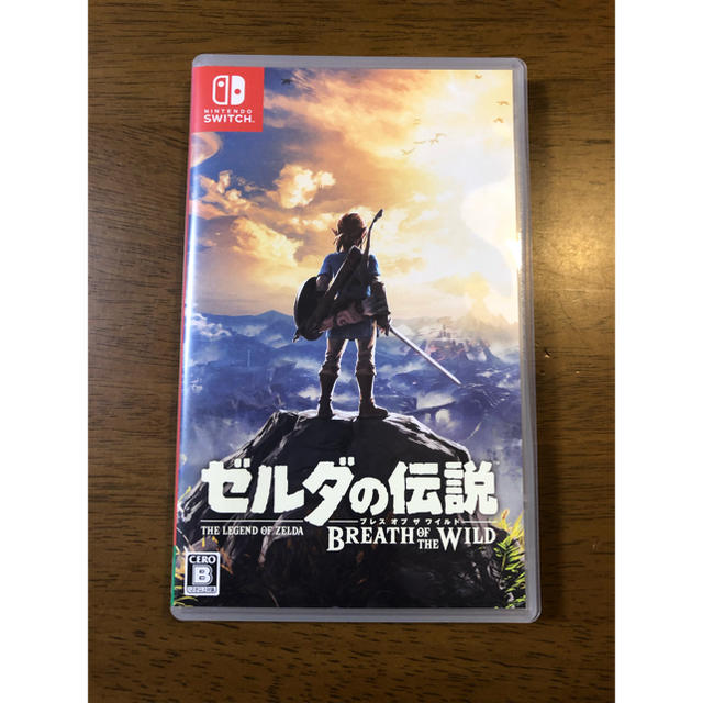 Nintendo Switch(ニンテンドースイッチ)のゼルダの伝説 ブレスオブザワイルド エンタメ/ホビーのゲームソフト/ゲーム機本体(家庭用ゲームソフト)の商品写真