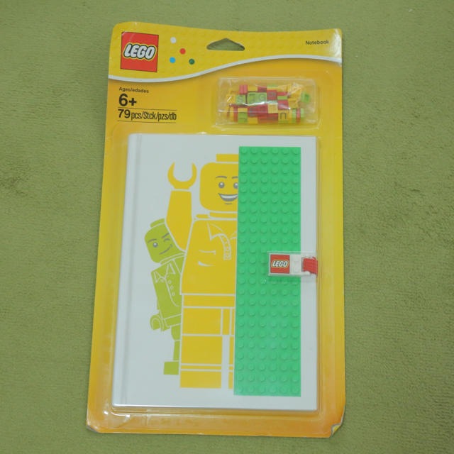 Lego(レゴ)のLEGO ハードカバーノート インテリア/住まい/日用品の文房具(ノート/メモ帳/ふせん)の商品写真