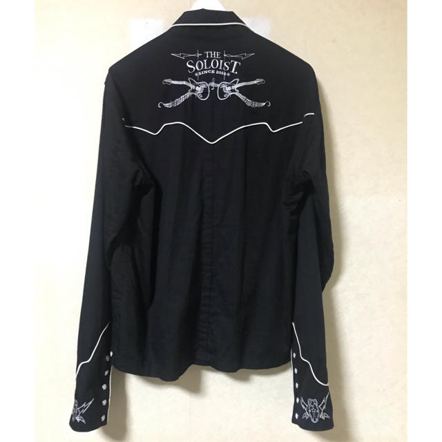 4個まで郵便OK 美品 soloist ソロイスト ウエスタンジャケット シャツ