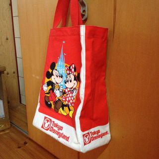 Disney - ディズニー25周年 レトロ トートバッグの通販 by いろた ...