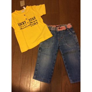 ダディオーダディー(daddy oh daddy)の Tシャツ(新品)&デニム(Daddy Oh Daddy)セット 男の子 100(パンツ/スパッツ)