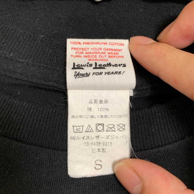 Lewis Leathers(ルイスレザー)のルイスレザー Tシャツ メンズのトップス(Tシャツ/カットソー(半袖/袖なし))の商品写真