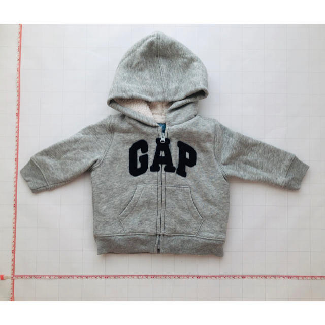 babyGAP(ベビーギャップ)のbabyGap パーカー キッズ/ベビー/マタニティのベビー服(~85cm)(ジャケット/コート)の商品写真