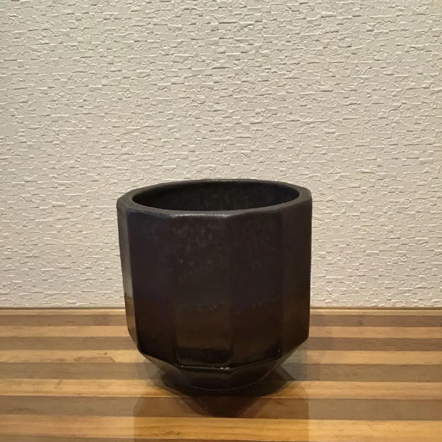 ● Dogon POT  –BLACK– No.66 ハンドメイドの生活雑貨(雑貨)の商品写真