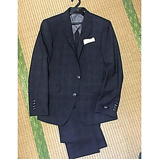スーツカンパニー(THE SUIT COMPANY)の新品スーツ 黒チェック柄 170(セットアップ)